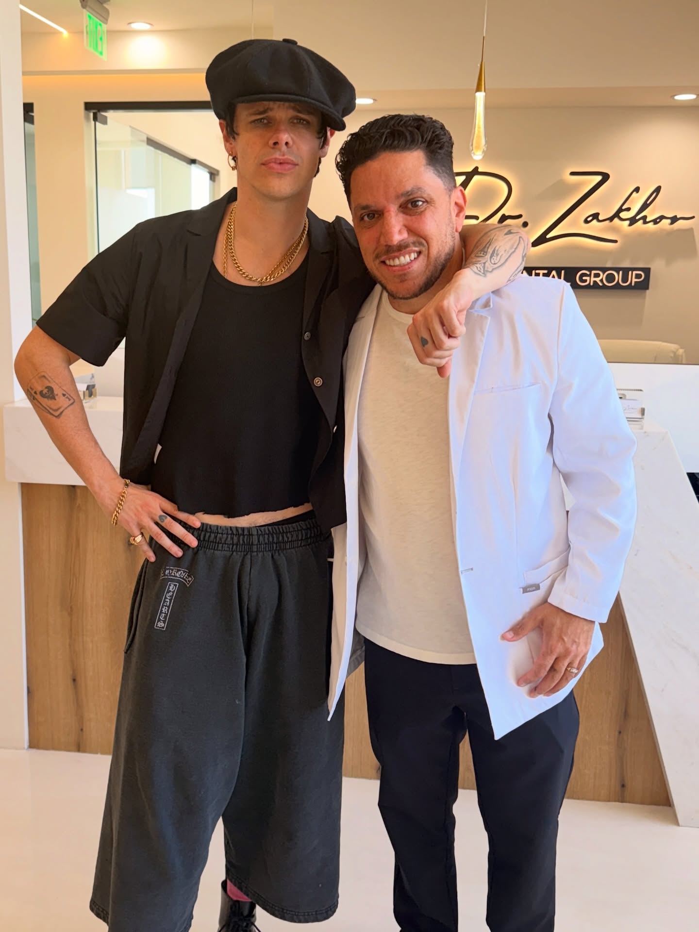 Dr. Zakhor with YungBlud